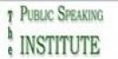 The Public Speaking Institute