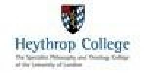 Philosophy - Heythrop College